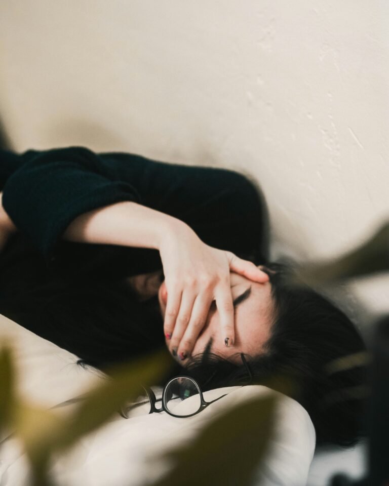 Hashimoto's blood test exhausted woman